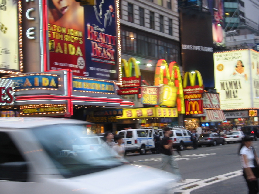 Cops in Times Square