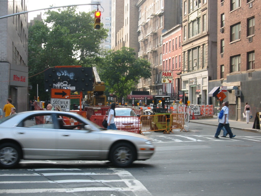 Construction in Greenwich Village